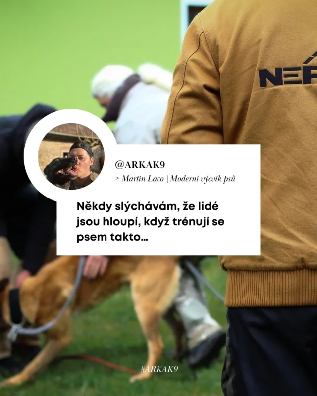 👉 Každý z nás byl někdy „hlupák“. Důležité je, jestli zůstaneme stát – nebo se naučíme něco lepšího.

⸻

Když si vzpomenu, co všechno jsem kdysi dělal při výcviku psů, dnes bych spoustu věcí rozhodně neudělal. Ale tehdy jsme prostě nevěděli, jak to jde lépe.
Dnes máme lepší možnosti. Lepší informace. A hlavně – možnost učit se.

Mým cílem není soudit, ale pomáhat lidem a psům růst. Každý z nás někde začínal.
Tak místo odsuzování pomozme těm, kteří jsou na začátku své cesty.
Protože každý z nás si někdy musel přiznat: “Taky jsem byl hloupý.”

⸻

👉 Zajímá tě moderní výcvik psů? Navštiv můj web a najdeš tam i blogové články, které ti pomohou posunout tvůj trénink: arkak9.com
🔁 Souhlasíš s tímto pohledem? Dej like, komentář nebo nás sleduj, ať ti neutečou další inspirace!

⸻

#ArkaK9 #NePoPo #DogTraining #PsíVýcvik #Kynologie #ModerníVýcvik #VýcvikPsů
#TakyJsemBylHloupý #PsíTrénink #VzděláváníPsů #UčímeSeSpolečně #PodporaVeVýcviku #TrpělivostSeVyplácí #VýcvikSeSrdcem